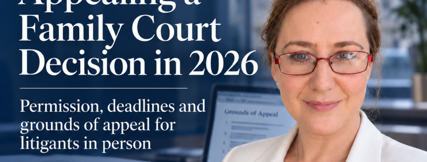 JSH Law article image featuring Jessica Susan Hill for a guide to appealing a Family Court decision, including permission to appeal, deadlines and grounds of appeal.