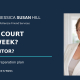 Jessica Susan Hill beside the JSH Law dragonfly logo and the words Family Court Next Week? No Solicitor? on a navy background.
